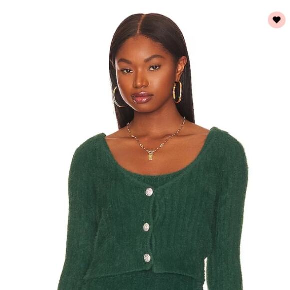 lovers and friends fuzzy laina cardigan - Picture 4 of 4